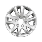 Refurbished 17X6.5 Painted Silver Wheel Fits 2006-2011 Kia Sedona 560-74582. Fixed Price $208.96.