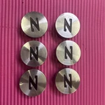 Oem Used Set 1984-1986 Nissan 300ZX Machined Center Caps 4034303P00 62151. Fixed Price $75.00.