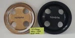 2 Toyota Wheel Center Cap Plastic 1983-85 Model 6139 Black & Tan Oem Vintage. Fixed Price $29.85.
