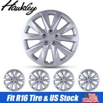 Inch Set Of 4 Snap On Full Hub Caps Wheel Covers Fit R16 Tire & Steel Rim 16". Fixed Price $43.99.