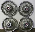 Oem Gm 13" Wire Type Hub Caps Wheel Covers 22515662 22529673 1982-86 Olds (W16). Fixed Price $127.46.