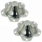 Vw 5 Lug Chrome Center Cap, Fits All Wheels With 6-1/2" Hole, Pair. Fixed Price $47.24.