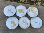 (6) Honda 44742-SH4-9500-HI Wheel Center Caps 88-91 Civic As-is 11072202. Fixed Price $39.99.