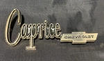 1972 1973 1974 1975 Chevrolet Caprice Trunk Emblem Gold Donk. Fixed Price $53.99.