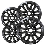 Impostor Wheel Skins Gloss Black 18 Inch Set Of 4 For 22- 25 Toyota Tundra SR5. Fixed Price $109.95.