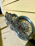 Set Of 4 Oldsmobile 15" Wire Wheel Covers Hubcaps Oem Delta 88 Ninety-eight. Fixed Price $174.99.