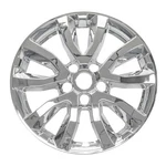 Coast To IWCIMP433X 17" 5 V-spoke Chrome Snap-on Wheel Skins 4PC. Fixed Price $130.99.