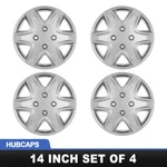 14" Set Of Wheel Covers Snap On Full Fit R14 Tire & Steel Rim. Fixed Price $38.99.