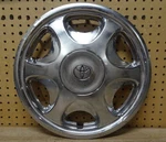 (1) Toyota Tercel Hawk 13" 6-SLOT Chrome Hubcap Wheel Cover 1995 1996 61132. Fixed Price $14.95.