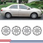4PCS 15'' Wheel Covers Full Rim Hub Caps Fit R15 For 2009-2019 Toyota Corolla. Fixed Price $44.20.
