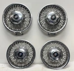 Set Of (4) 1985-1987 Buick Electra 14" Wire Spoke Hubcaps Wheel Covers. Fixed Price $299.99.