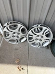 2003-05 Saturn Ion 15 Oem Hubcap 4 Lug Bolt Fits Steel Wheel Used One. Fixed Price $40.00.