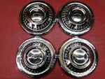 Vintage 1964-65 Chevy L79 Chevelle 300 Dog Dish Poverty Hubcaps Wheel Covers. Fixed Price $250.00.