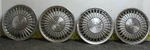 Oem Set Of 14" Hub Cap Wheel Covers Pentastar 1984-88 Plymouth CHRYSLER(1880). Fixed Price $106.21.