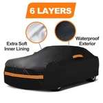 6 Layer Peva Cotton Custom Fit Buick Regal Gs Car Cover 100% Waterproof Outdoor. Fixed Price $59.99.