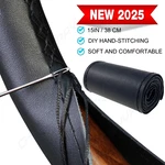 15" Steering Wheel Cover Genuine Leather For Bmw F30 316I 320I 328I. Fixed Price $18.89.