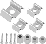 Metal Guitar String Trees Set - 4 Retainers With Mounting Screws Silver. Fixed Price $9.99.