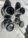 4X Gorilla Chrome 4.25" Od Closed Derby Wheel Center Hub Caps Covers. Fixed Price $34.99.