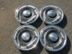 Factory Original 1969 Chrysler New Yorker 15 Inch Deluxe Hubcaps Wheel Covers. Fixed Price $123.20.