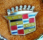 1974-78 Cadillac Eldorado Wheel Hubcap Cover Crest Emblem *ec* Overnight Ship. Fixed Price $59.95.