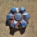 Ion Custom Wheel Center Cap, Chrome Fading, Part Number WG-198 01. Fixed Price $34.95.