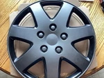 Toyota 16 Inch Hubcap, Years Varie. Dark Gray With Black Inlays.. Fixed Price $15.00.
