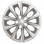 Cci Wheel Cover Inch 10 Spoke Silver Set Of IWC51416S. Fixed Price $63.00.