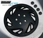 Wheel Rims Skin Cover 17" Matte Black Hubcap -style 054 Inches Qty 4PCS-. Fixed Price $71.55.