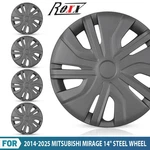 Set Of 14"HUBCAPS For 2014-2025 Mitsubishi Mirage Matte Black Wheel Rims Cover. Fixed Price $45.99.