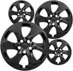 Set Of Hubcaps 17" Gloss Black Abs Wheel Covers For 2019 - 2022 Toyota RAV4. Fixed Price $81.95.