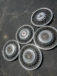 Set Of 4 Oem 1991-1995 Oldsmobile Delta 88 98 15" Wire Spoke Hubcap Wheel Covers. Fixed Price $75.00.