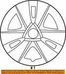 42602-52260 Toyota Cap, Wheel 4260252260, New Genuine Oem Part. Fixed Price $149.29.