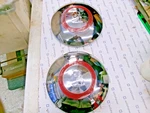 Used Reproduction 1950 1951 Plymouth Hub Set Of (2) Outer Diameter 9". Fixed Price $195.00.