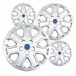Set Of Hubcaps 16 Inch Silver Abs Wheel Covers 2012 - 2014 Ford Focus. Fixed Price $60.95.