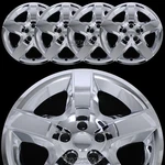 4 Fit Malibu G6 Aura 2007-2012 Chrome 17" Bolt On Hub Caps Full Rim Wheel Covers. Fixed Price $74.99.