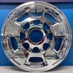 One Single 2011-2019 Chevy Silverado 2500 3500 Lt IMP-411X 17" Chrome Wheel Skin. Fixed Price $29.99.