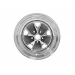 Scott Drake C5ZZ-1007-ER 65 Styled Steel Wheel 15X8 4.5 Bs Chrome/argent Inserts. Fixed Price $249.95.