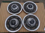 1969-70 Oldsmobile Starfire Cutlass Holiday F85 Wire Hubcaps Wheel Covers. Fixed Price $40.00.