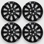 Trim Illusion WSK728-17BLK 17" Oe Wheel Skin Covers Black For 18-20 Camry Le. Fixed Price $143.99.