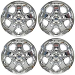2010-2012 Ford Fusion 17" Chrome Hubcaps Wheel Covers 457-17C + Logo Set. Fixed Price $130.00.