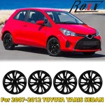 4PCS Hubcaps For 2007-2019 Toyota Yaris Hatchback 15" Wheel Rim Covers Snap On. Fixed Price $52.99.