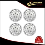 Pcs 14" Universal Wheel Hub Caps Silver Cover Trim Kit. Fixed Price $33.69.