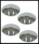 Full Set Of 4 Half Moon Smoothie Hub Caps Volkswagen T2 Transporter Bus 1950-70. Fixed Price $155.65.
