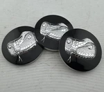 Set Of 3 Cobra Wheels Center Cap Hub Cover Emblems Stickers 61MM. Fixed Price $20.00.