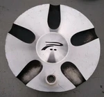 Platinum Wheels Silver/black "p" Center Cap Part C-317B 89-9093B FC-10. Fixed Price $29.99.