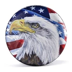 Jayke Joy Spare Tire Cover, Wheel With American 15 Inch, Multicolor. Fixed Price $31.99.