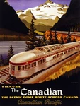 7913.CANADA Pacific.travel The Canada.rail Road Line.poster.art Wall Decor. Fixed Price $31.00.