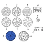 For Toyota Corolla 2005-2008 42621AB100 Wheel Cover. Fixed Price $125.87.
