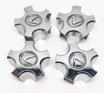 2000-03 Lexus Ls 430 Chrome Wheel Center Caps Set Of Oem Used 4.25" #2450. Fixed Price $125.00.