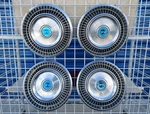 1971-73 Ford Mercury Cougar 14" Hubcaps Set Of (4) Wheel Covers Oem #D1WA113032A. Fixed Price $237.99.